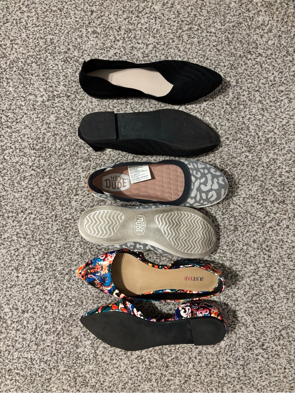 Shoe bundle - 3 pairs - size 9